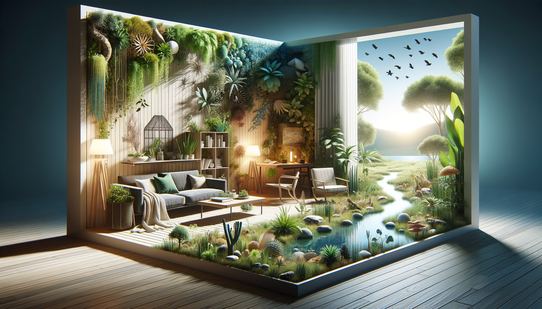The Influence of Natural Ecosystems on Sustainable Interior Design